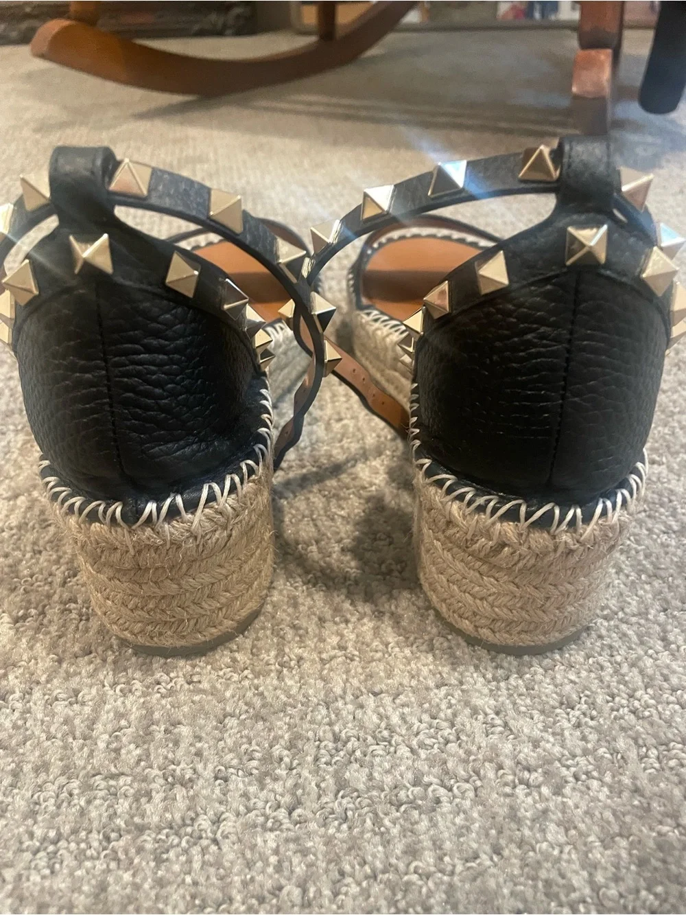 Valentino chic espadrilles